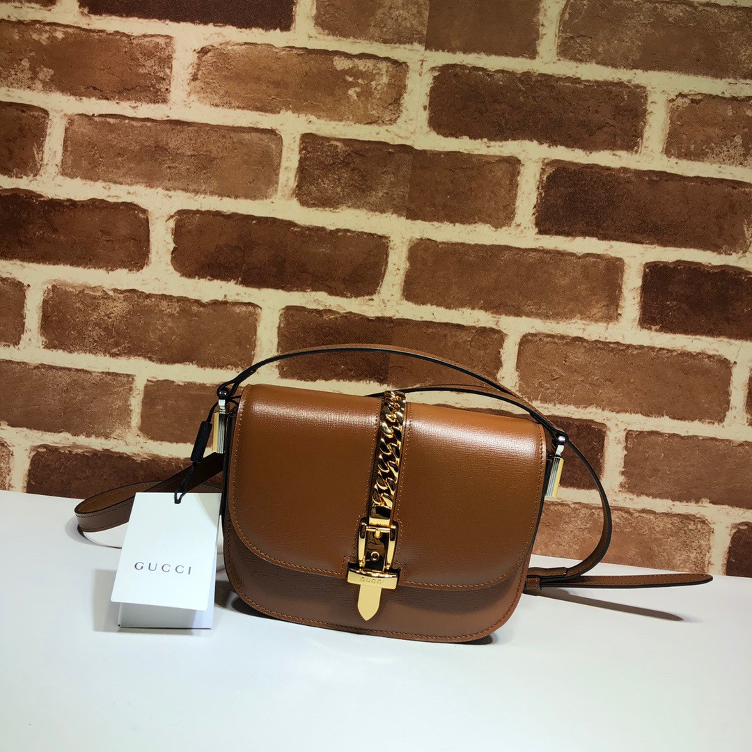 HOT SALE GUCCI Sylvie 1969 mini shoulder bag