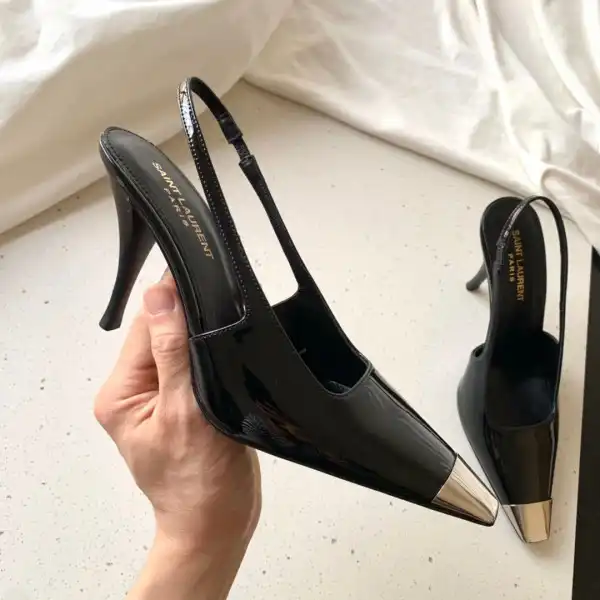 YSL VESPER SLINGBACK PUMPS