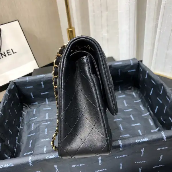 CHANEL FLAP BAG LAMBSKIN