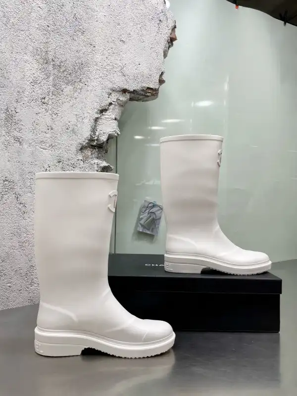 CHANEL RAIN BOOTS