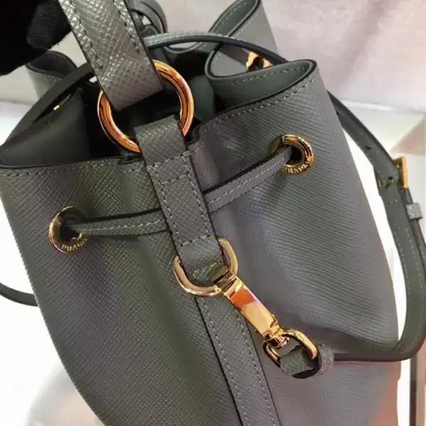 First bag ru PRADA Saffiano Leather Bucket Bag