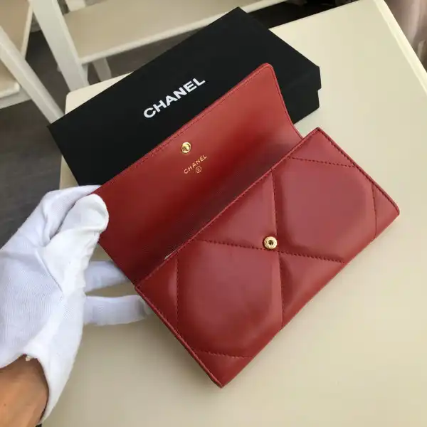 CHANEL 19 LONG FLAP WALLET