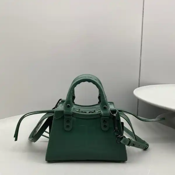 BALENCIAGA NEO CHANELASSIC NANO TOP HANDLE BAG