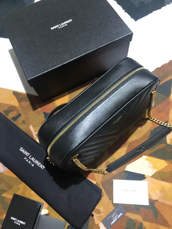 [FREE SHIPPING] YSL JOAN CAMERA BAG IN Y-QUILTED SMOOTH LEATHER