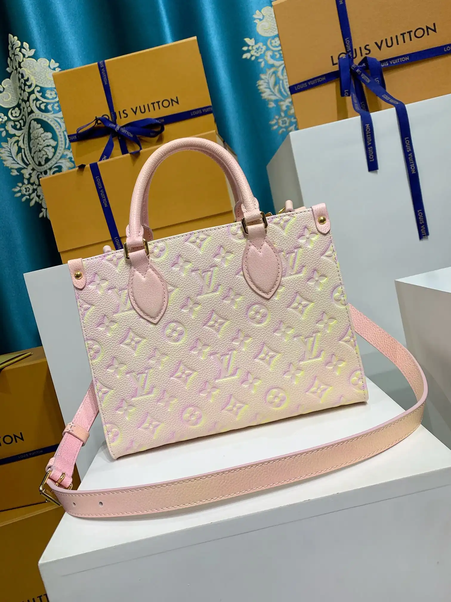 AAA Pruses Bags LOUIS VUITTON ONTHEGO PM