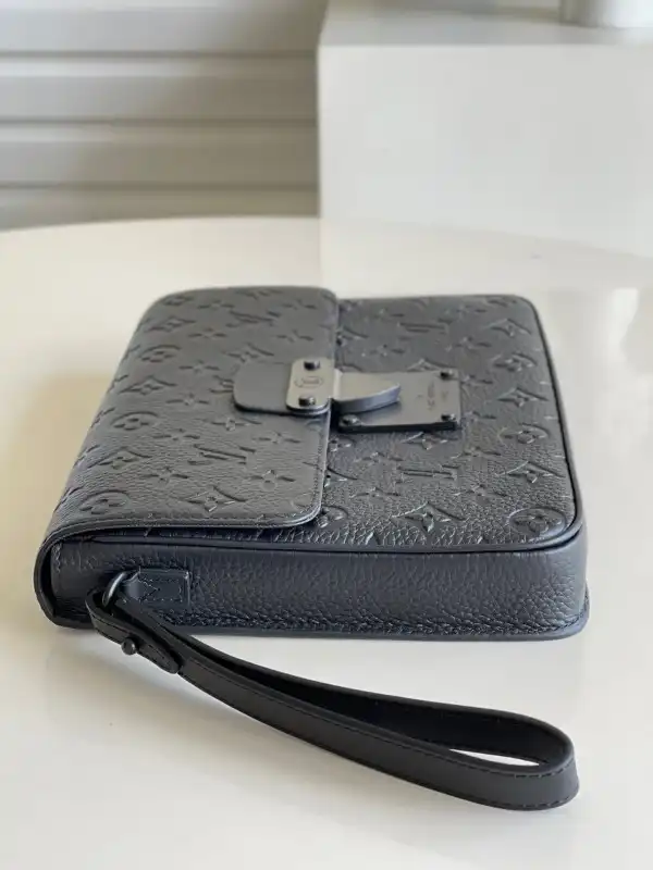 Rep LOUIS VUITTON S LOCK A4 POUCH