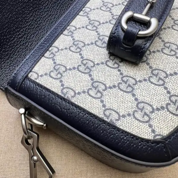 First Bag Ru GUCCI Horsebit 1955 mini bag