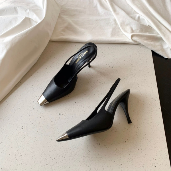 HOT SALE YSL VESPER SLINGBACK PUMPS