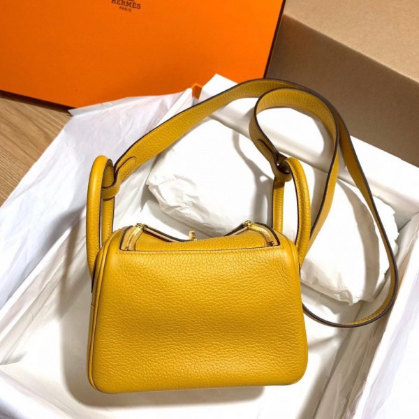 HOT SALE HERMES LINDY MINI HANDMADE