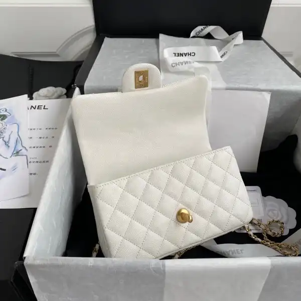 First bag ru CHANEL MINI FLAP BAG WITH TOP HANDLE