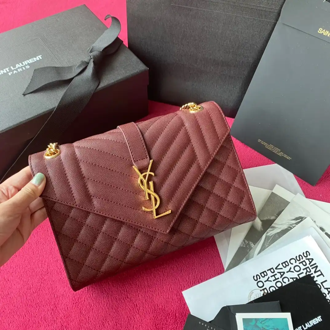 YSL ENVELOPE MEDIUM BAG