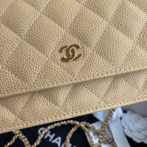 First bag ru CHANEL CHAIN WALLET CAVIAR NEW EDITION