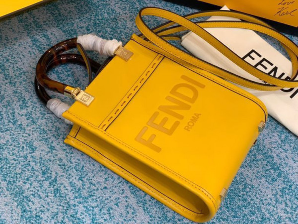 HOT SALE FENDI MINI SUNSHINE SHOPPER-13-18-6.5cm