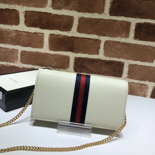 HOT SALE GUCCI Ophidia GG chain wallet