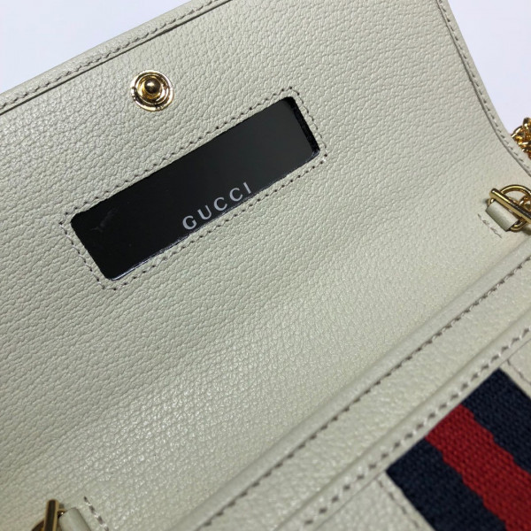 HOT SALE GUCCI Ophidia GG chain wallet