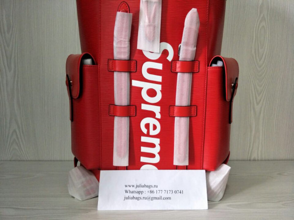 HOT SALE Louis Vuitton Supreme backpack