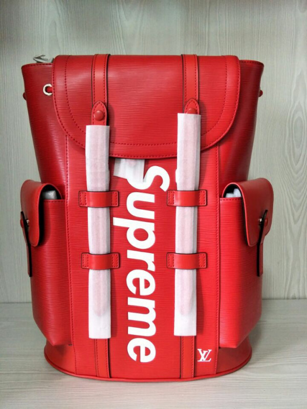 HOT SALE Louis Vuitton Supreme backpack