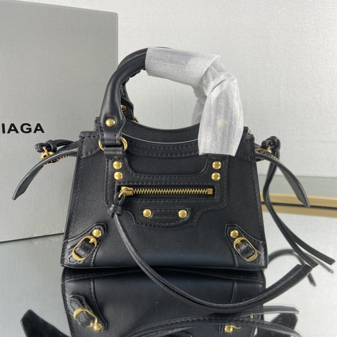 HOT SALE BALENCIAGA NEO CLASSIC NANO TOP HANDLE BAG