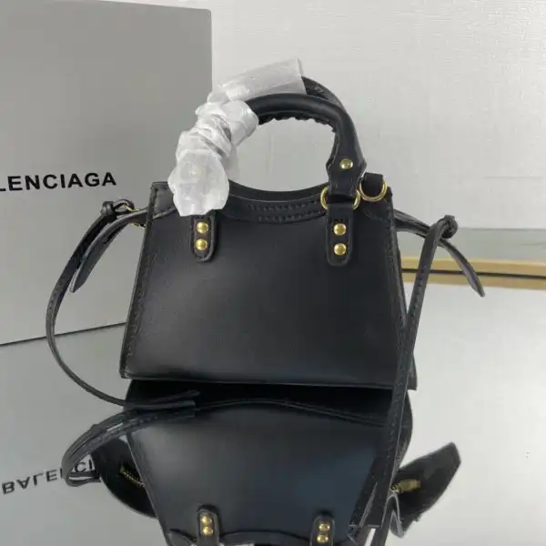 BALENCIAGA NEO CHANELASSIC NANO TOP HANDLE BAG