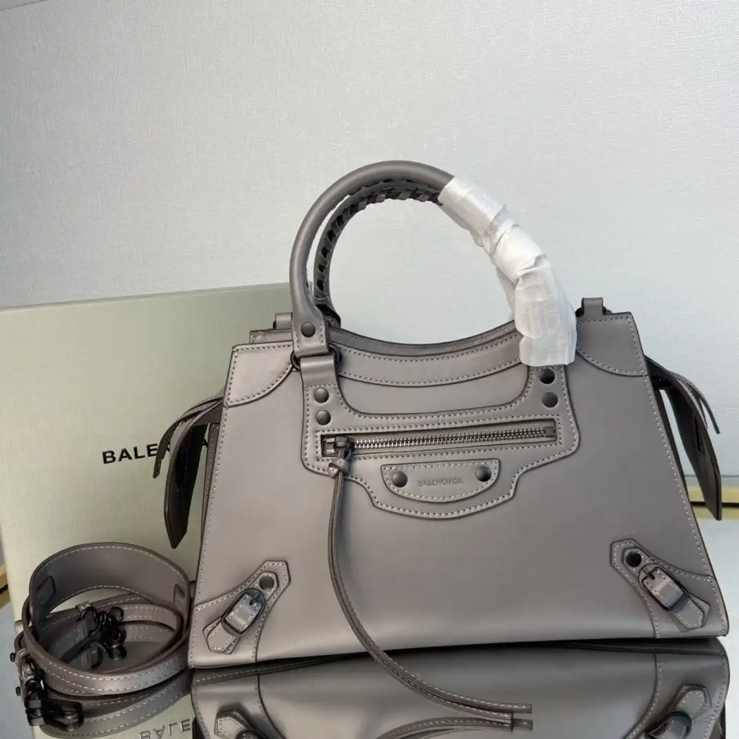 BALENCIAGA NEO CHANELASSIC SMALL TOP HANDLE BAG