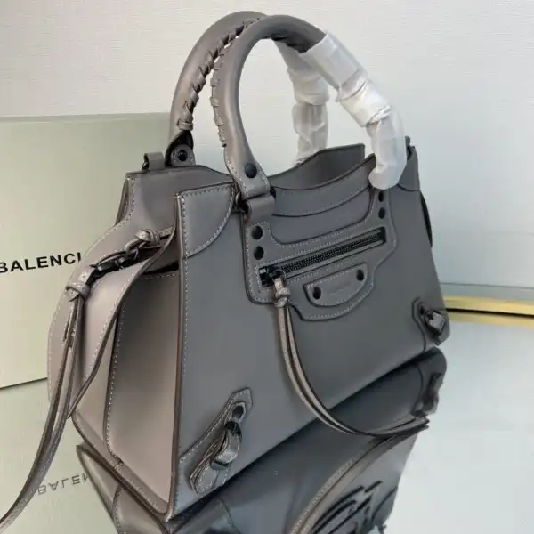 BALENCIAGA NEO CHANELASSIC SMALL TOP HANDLE BAG