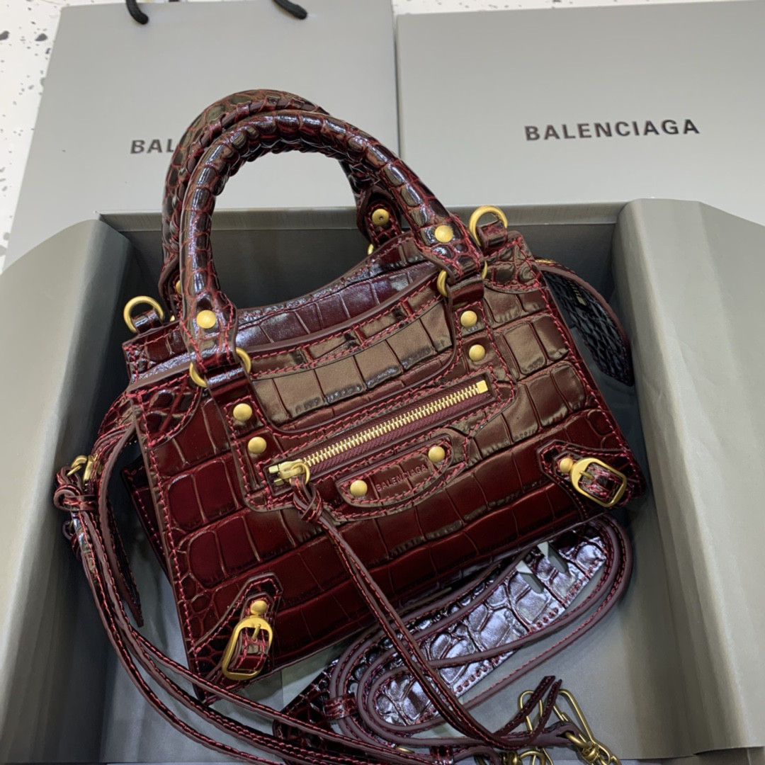 BALENCIAGA NEO CLASSIC MINI TOP HANDLE BAG