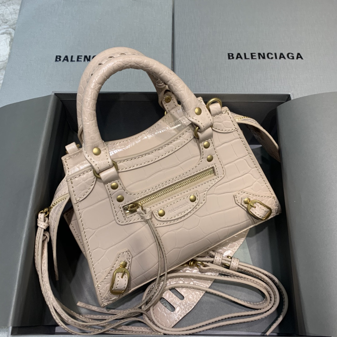 HOT SALE BALENCIAGA NEO CLASSIC MINI TOP HANDLE BAG