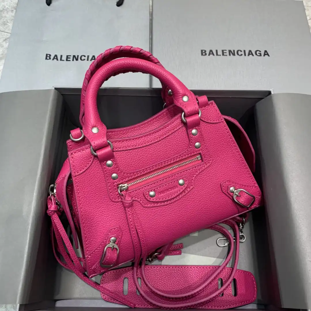 First bag ru BALENCIAGA NEO CHANELASSIC MINI TOP HANDLE BAG