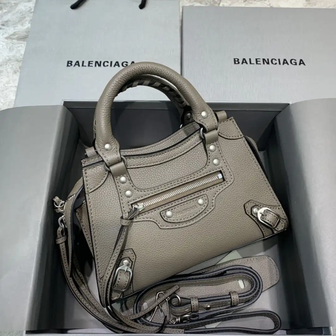 BALENCIAGA NEO CHANELASSIC MINI TOP HANDLE BAG