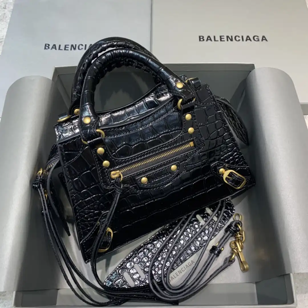 First Bag Ru BALENCIAGA NEO CHANELASSIC MINI TOP HANDLE BAG