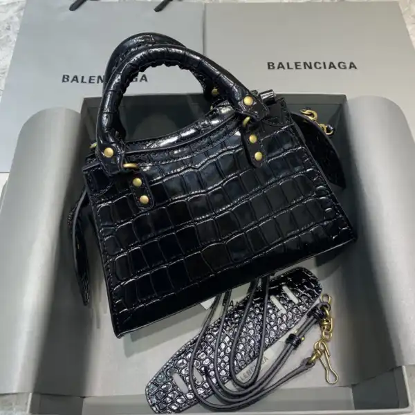 First bag ru BALENCIAGA NEO CHANELASSIC MINI TOP HANDLE BAG