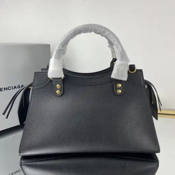 BALENCIAGA NEO CHANELASSIC SMALL TOP HANDLE BAG