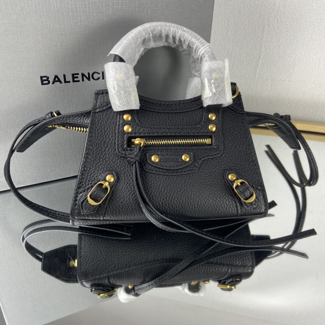 HOT SALE BALENCIAGA NEO CLASSIC NANO TOP HANDLE BAG