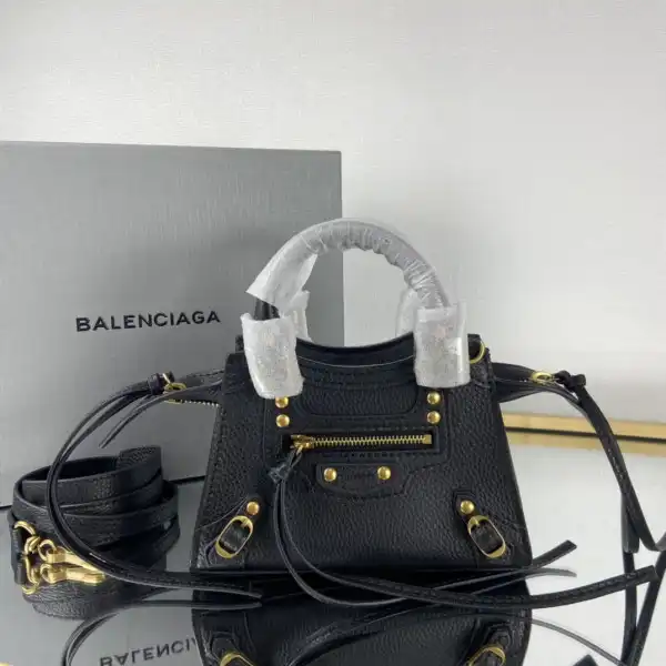 First bag ru BALENCIAGA NEO CHANELASSIC NANO TOP HANDLE BAG