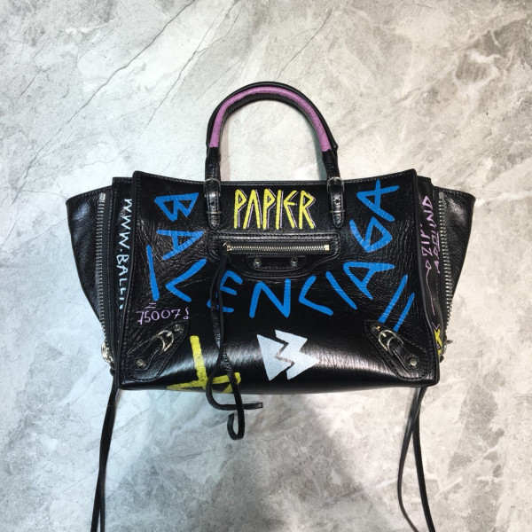 HOT SALE BALENCIAGA CLASSIC CITY GRAFFITI