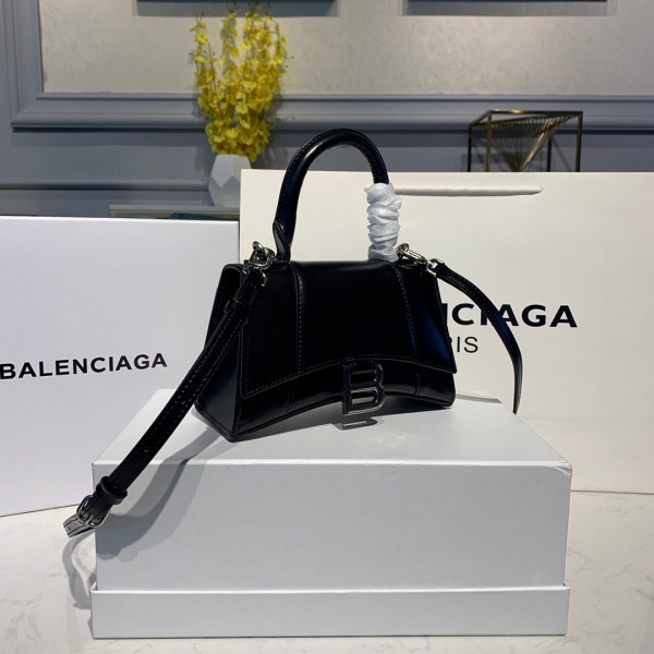 HOT SALE BALENCIAGA HOURGLASS XS TOP HANDLE BAG