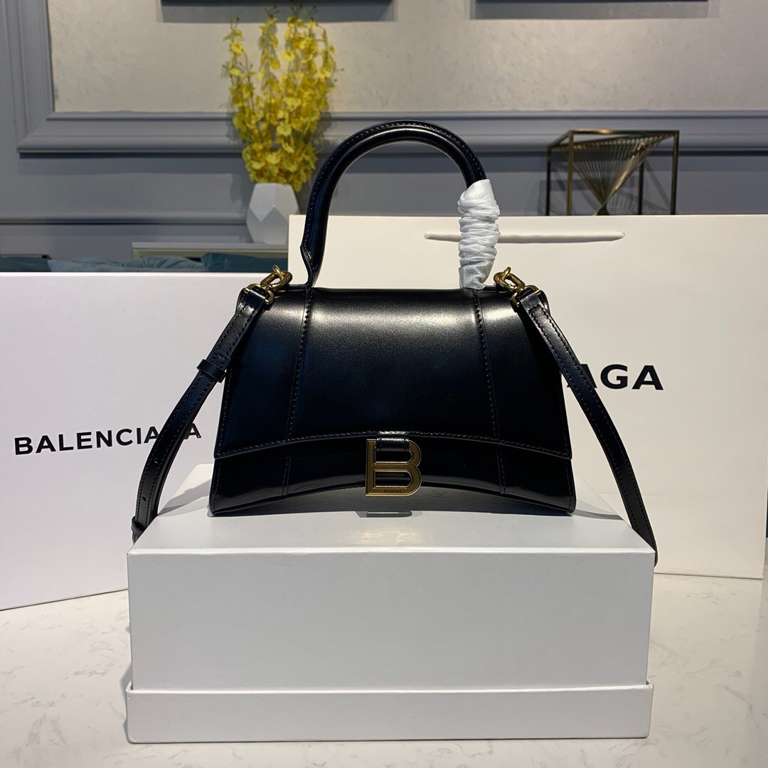 HOT SALE BALENCIAGA HOURGLASS SMALL TOP HANDLE BAG