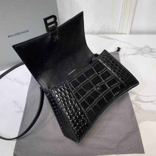 HOT SALE BALENCIAGA HOURGLASS SMALL TOP HANDLE BAG