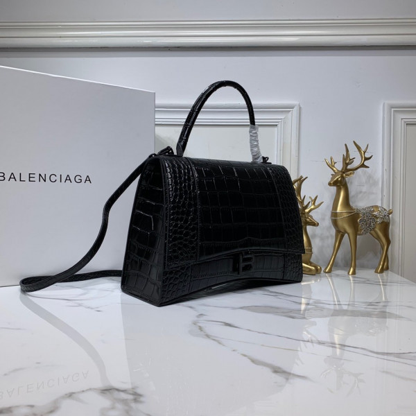 HOT SALE BALENCIAGA HOURGLASS TOP HANDLE BAG