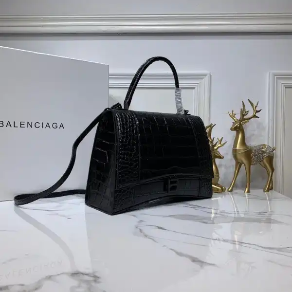 Bagsoffer BALENCIAGA HOURGLASS TOP HANDLE BAG