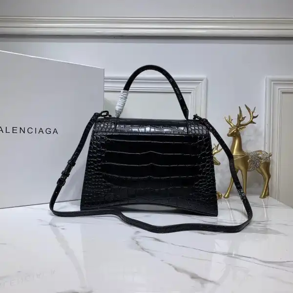 Bagsoffer BALENCIAGA HOURGLASS TOP HANDLE BAG