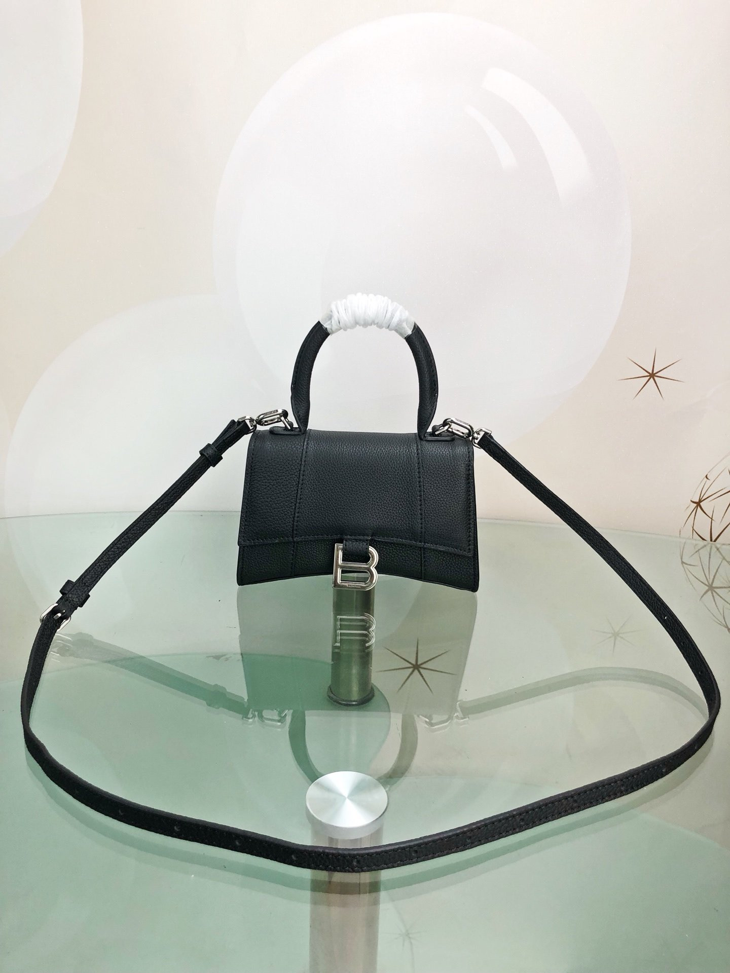 BALENCIAGA HOURGLASS XS TOP HANDLE BAG