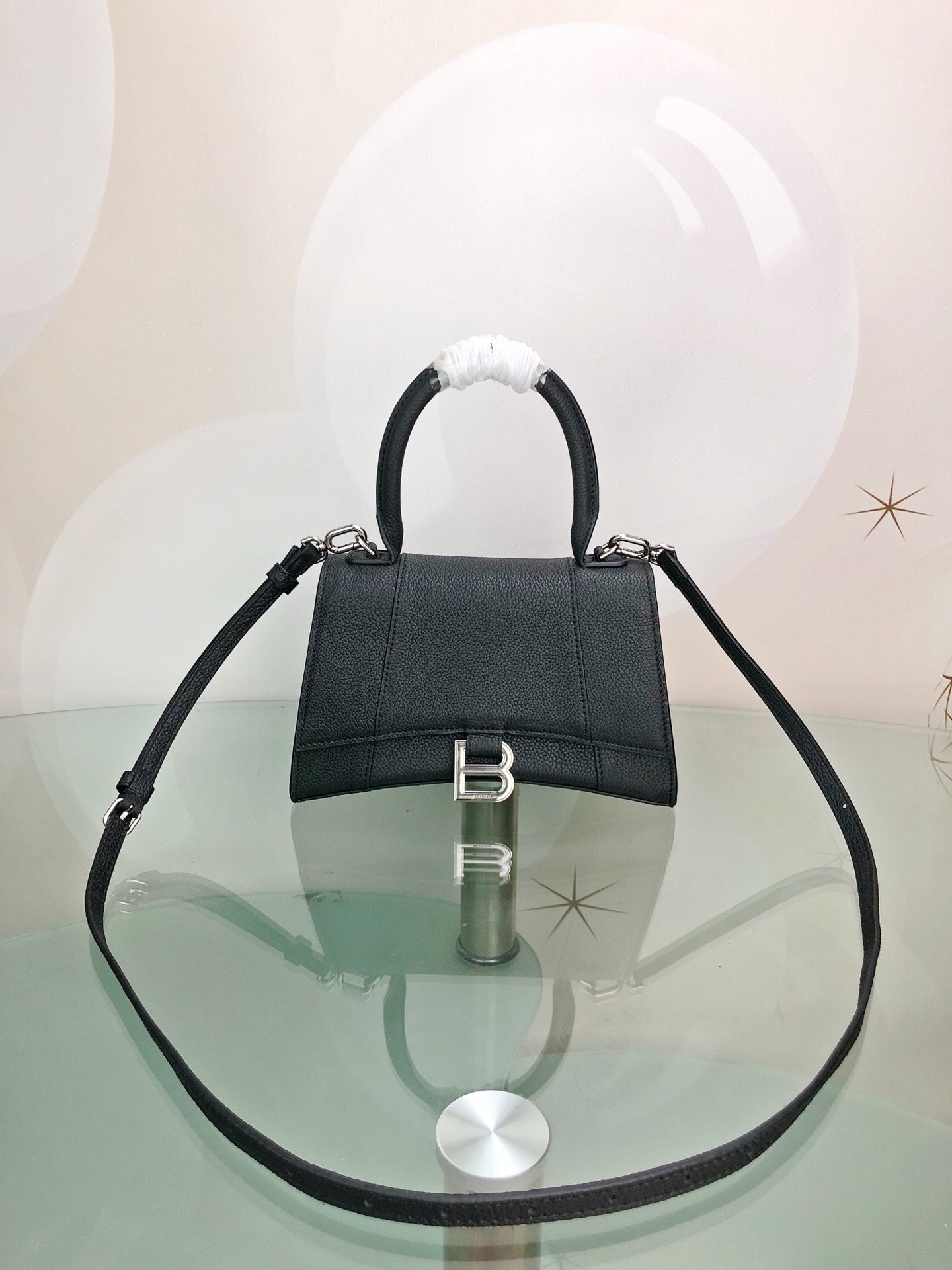 HOT SALE BALENCIAGA HOURGLASS SMALL TOP HANDLE BAG