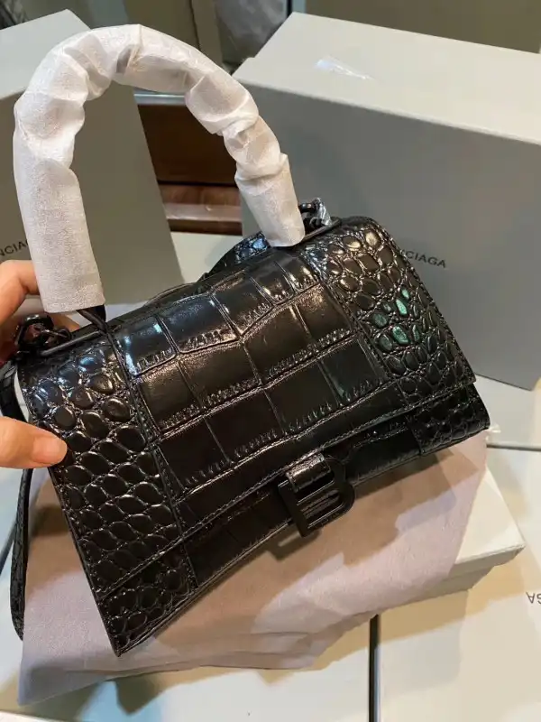 BALENCIAGA HOURGLASS XS TOP HANDLE BAG