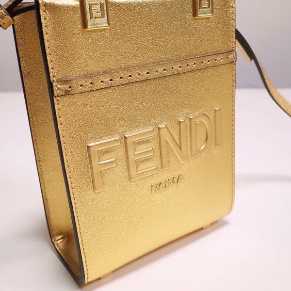 HOT SALE FENDI MINI SUNSHINE SHOPPER-13-18-6.5cm