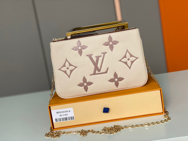 LOUIS VUITTON DOUBLE ZIP POCHETTE