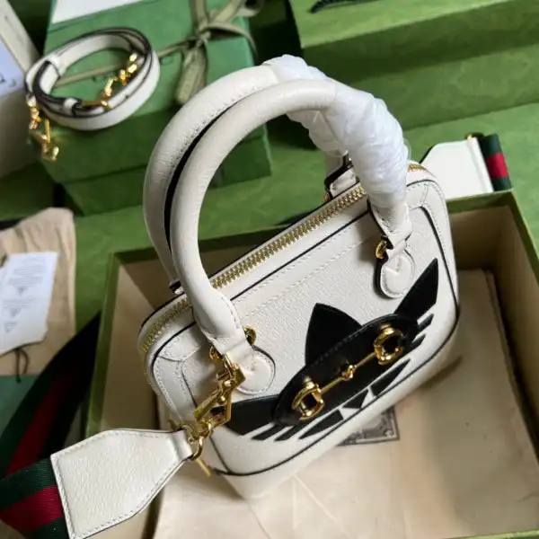 Cheap TO adidas x Gucci Horsebit 1955 mini bag