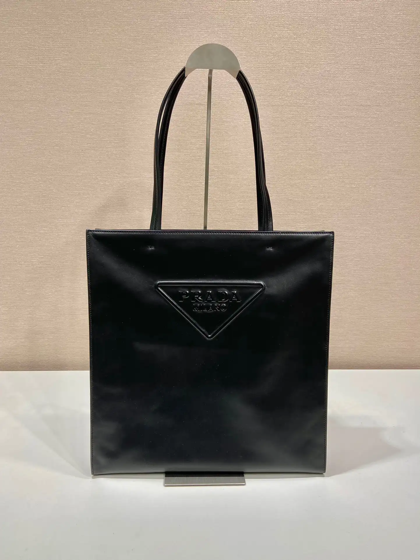 First bag ru PRADA Leather tote bag