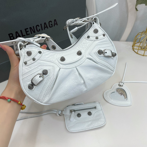 HOT SALE BALENCIAGA WOMEN'S LE CAGOLE XS SHOULDER BAG