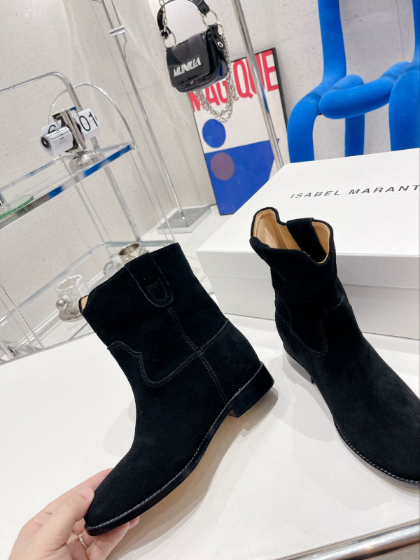 [FREE SHIPPING] ISABEL MARANT SUSEE SUEDE ANKLE BOOTS